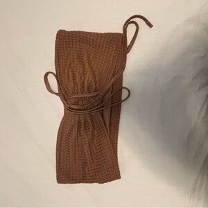 Cropped Tie-top from Shein